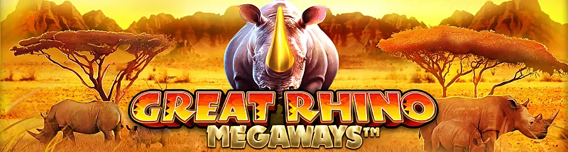 Great Rhino Megaways kasinopeli